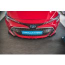 Front Ansatz V.1 passend für Toyota Corolla XII Touring Sports/ Hatchback schwarz Hochglanz