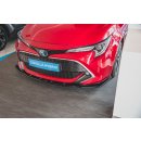 Front Ansatz V.1 passend für Toyota Corolla XII Touring Sports/ Hatchback schwarz Hochglanz