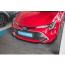 Front Ansatz V.2 passend für Toyota Corolla XII Touring Sports/ Hatchback schwarz matt