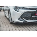 Front Ansatz V.2 passend für Toyota Corolla XII Touring Sports/ Hatchback schwarz Hochglanz