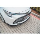 Front Ansatz V.2 passend für Toyota Corolla XII Touring Sports/ Hatchback schwarz Hochglanz