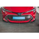 Front Ansatz V.2 passend für Toyota Corolla XII Touring Sports/ Hatchback schwarz Hochglanz