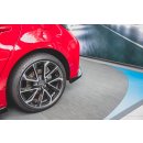 Heck Ansatz Flaps Diffusor passend für Toyota Corolla XII Hatchback Carbon Look