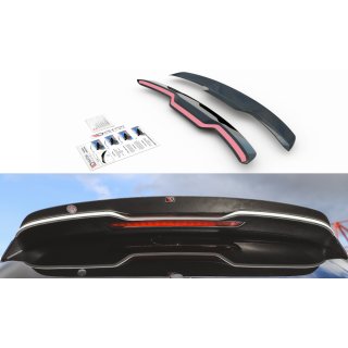 Spoiler CAP V.2 passend für Audi RS3 8V / 8V FL Sportback schwarz Hochglanz