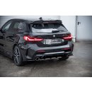 Heck Ansatz Flaps Diffusor V.3 passend für BMW 1er F40 M-Paket/ M135i schwarz matt