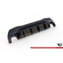 Diffusor Heck Ansatz V.1 passend für BMW 1er F40 M-Paket/ M135i schwarz matt