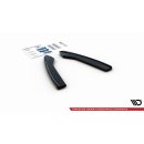 Heck Ansatz Flaps Diffusor passend für Audi S6 / A6 S-Line C7 FL schwarz matt