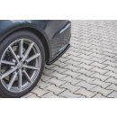 Heck Ansatz Flaps Diffusor passend für Audi S6 / A6 S-Line C7 FL Carbon Look