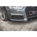 Front Ansatz passend für Audi S6 / A6 S-Line C7 FL