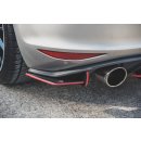 Rennen Haltbarkeit Heck Ansatz Flaps Diffusor passend für L + R V.1 VW Golf 7 GTI