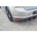 Rennen Haltbarkeit Heck Ansatz Flaps Diffusor passend für L + R V.1 VW Golf 7 GTI