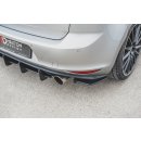 Rennen Haltbarkeit Heck Ansatz Flaps Diffusor passend für L + R V.1 VW Golf 7 GTI