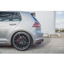 Rennen Haltbarkeit Heck Ansatz Flaps Diffusor passend für L + R V.1 VW Golf 7 GTI