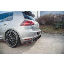 Rennen Haltbarkeit Heck Ansatz Flaps Diffusor passend für L + R V.2 VW Golf 7 GTI