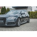 Dokladki Progów Audi S6 / A6 S-Line C7 FL  schwarz...