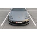 Front Ansatz passend für Porsche Panamera Turbo / GTS 971 schwarz matt