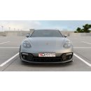 Front Ansatz passend für Porsche Panamera Turbo / GTS 971 schwarz matt