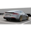 Diffusor Heck Ansatz passend für Porsche Panamera Turbo / GTS 971 schwarz matt