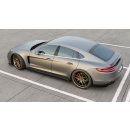 Seitenschweller Ansatz passend für Porsche Panamera Turbo / GTS 971 schwarz matt