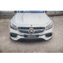 Front Ansatz V.2 passend für Mercedes-Benz E63 AMG Kombi/Sedan S213/W213 schwarz matt