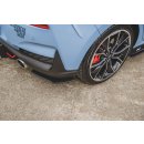 Rennen Haltbarkeit Heck Ansatz Flaps Diffusor passend für Hyundai I30 N Mk3 Hatchback