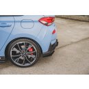 Rennen Haltbarkeit Heck Ansatz Flaps Diffusor passend für Hyundai I30 N Mk3 Hatchback