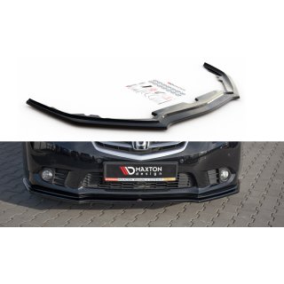 Front Ansatz passend für Honda Accord VIII (CU Series) Facelift Carbon Look