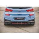 Rennen Haltbarkeit Heckschürze V.2 passend für Hyundai I30 N Mk3 Hatchback