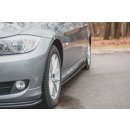 Seitenschweller Ansatz passend für BMW 3er E90/E91 Facelift Carbon Look