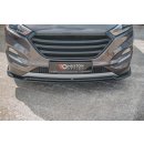 Front Ansatz passend für Hyundai Tucson Mk3 schwarz matt