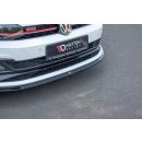 Front Ansatz V.3 passend für VW Polo GTI Mk6 schwarz matt