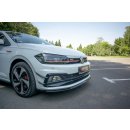 Front Ansatz V.3 passend für VW Polo GTI Mk6 schwarz matt