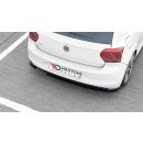 Heck Ansatz Flaps Diffusor V.2 passend für VW Polo GTI Mk6 schwarz Hochglanz