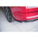 Heck Ansatz Flaps Diffusor passend für Skoda Kodiaq RS Carbon Look