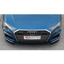 Front Ansatz V.1 passend für Audi A6 S-Line / S6 C8  schwarz Hochglanz