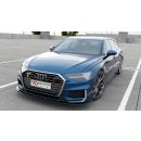 Front Ansatz V.2 passend für Audi A6 S-Line / S6 C8  schwarz matt