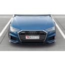 Front Ansatz V.2 passend für Audi A6 S-Line / S6 C8  schwarz matt