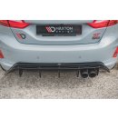 Diffusor Heck Ansatz V.2 passend für Ford FIesta Mk8 ST Carbon Look