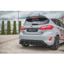 Diffusor Heck Ansatz V.2 passend für Ford FIesta Mk8 ST Carbon Look