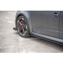 Side Flaps Audi RS3 8V Sportback schwarz Hochglanz