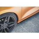 Seitenschweller Ansatz V.4 passend für Ford Focus ST / ST-Line Mk4 schwarz matt