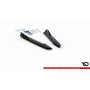 Heck Ansatz Flaps Diffusor V.3 passend für Seat Leon Cupra  ST Mk3 FL schwarz Hochglanz