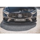 Front Ansatz V.3 passend für Mercedes-Benz CLS AMG-Line C257 schwarz matt