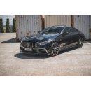 Front Ansatz V.3 passend für Mercedes-Benz CLS AMG-Line C257 schwarz Hochglanz