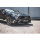 Front Ansatz V.3 passend für Mercedes-Benz CLS AMG-Line C257 schwarz Hochglanz