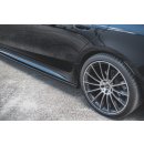 Seitenschweller Ansatz passend für Mercedes-Benz CLS AMG-Line C257 Carbon Look