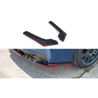 Heck Ansatz Flaps Diffusor V.2 passend für SUBARU WRX STI Carbon Look