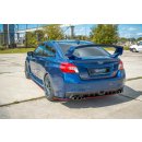 Heck Ansatz Flaps Diffusor V.2 passend für SUBARU WRX STI Carbon Look