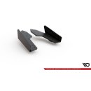 Rennen Haltbarkeit Heck Ansatz Flaps Diffusor passend für + Flaps Audi RS3 8V Sportback schwarz Hochglanz