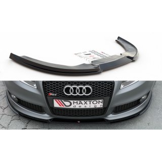 Front Ansatz V.1 passend für Audi RS4 B7 schwarz matt